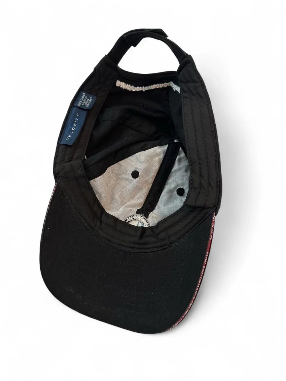 BMW Black Cap with Blue & White Roundel